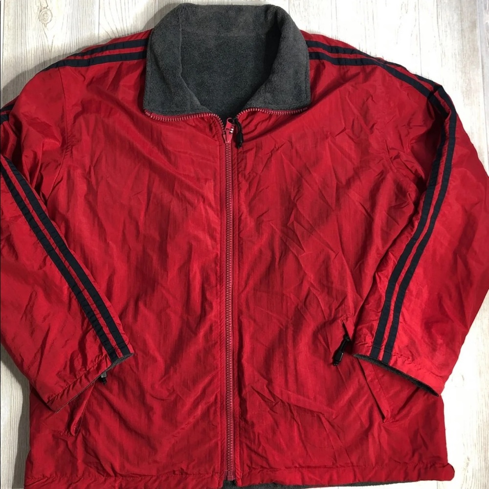 GH Bass Sz XL Reversible Fleece Coat